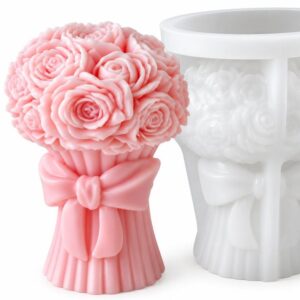 3d tall bouquet mould