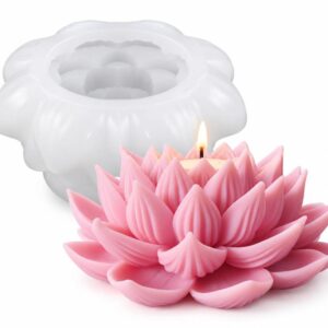 lotus tealight mould