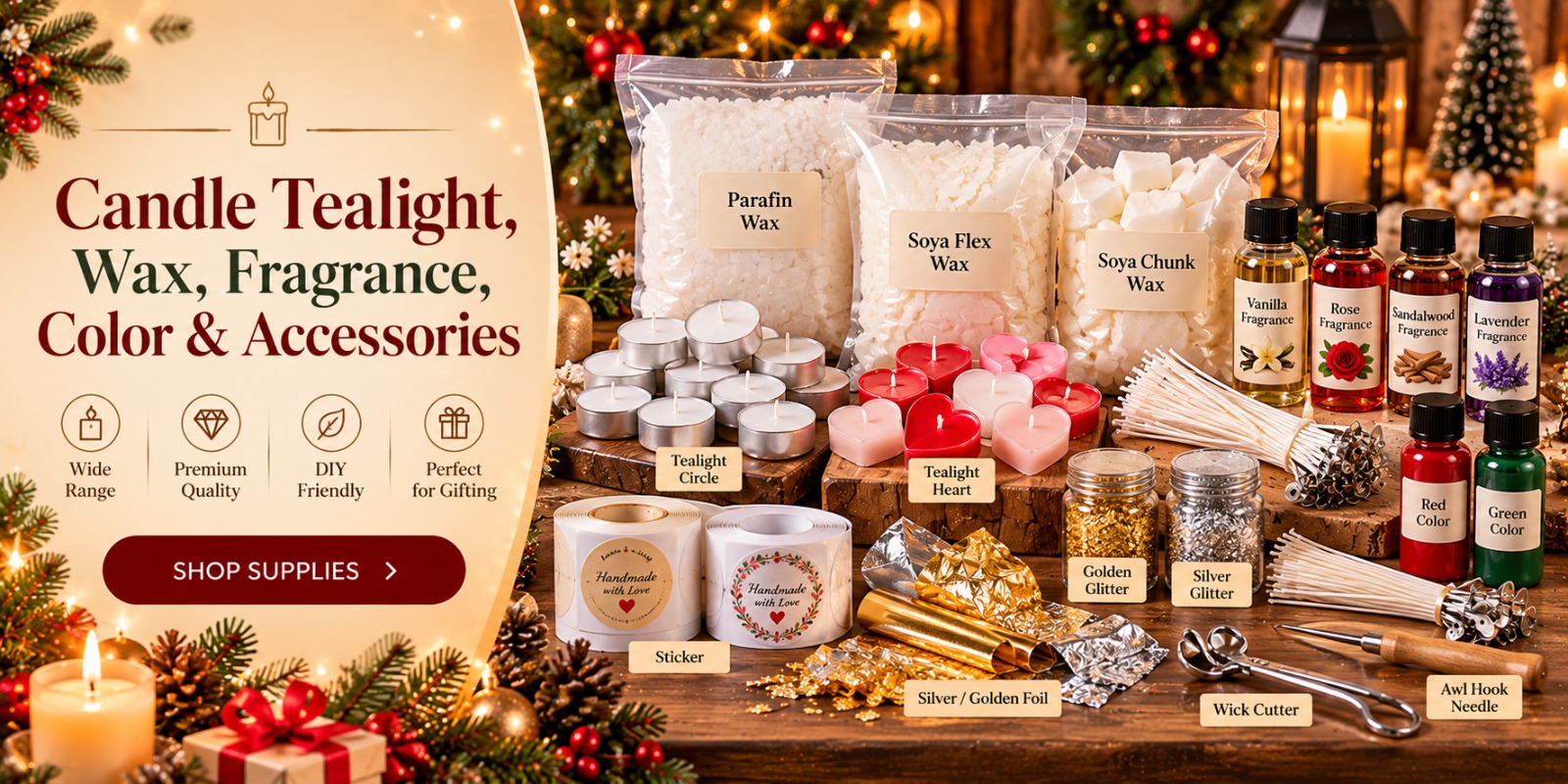 main tealight& accessories